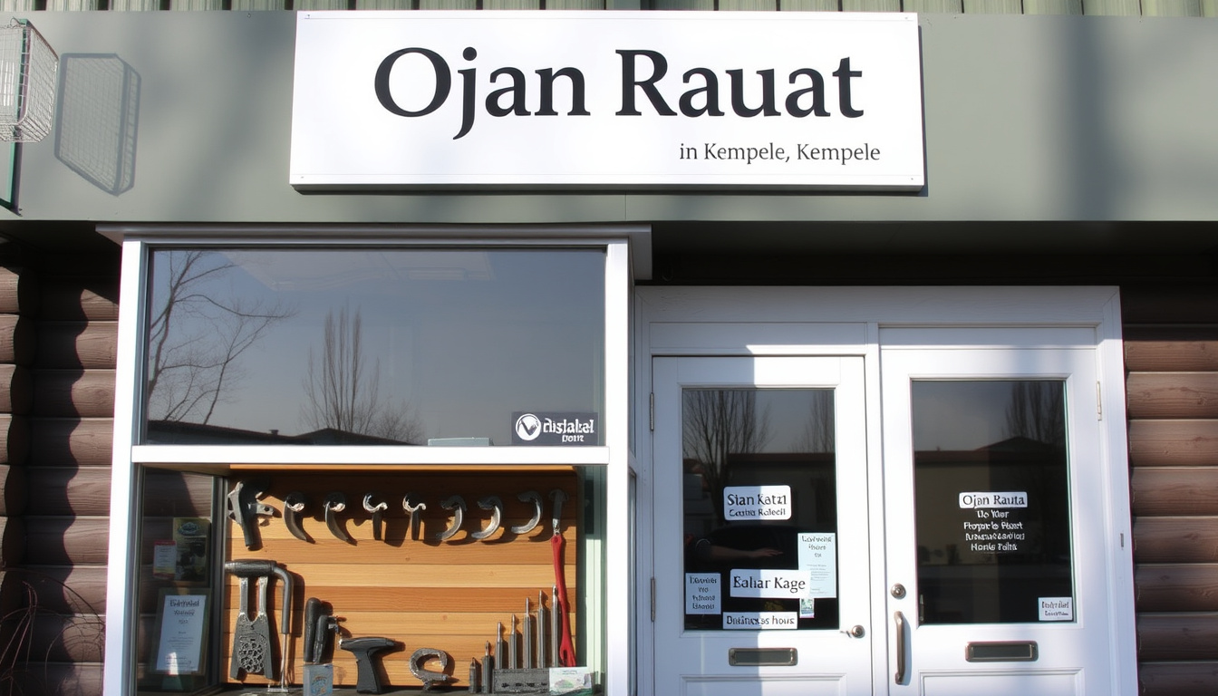 Ojan Rauta Kempele – aukioloajat ja yhteystiedot