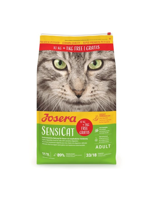 JOSERA Sensicat kissanruoka 10kg 1 kg